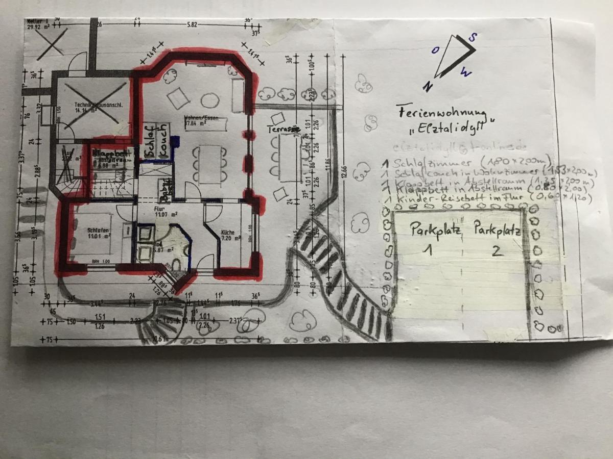 Attraktive Wohnung-Elztalidyll-Zwischen Mosel,Nuerburgring Und Burg Eltz Kollig Kültér fotó